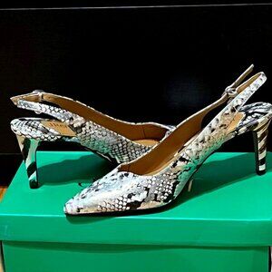 J. Renee Belamie Snake Skin Patent Leather  High Heel Pumps Size 9M